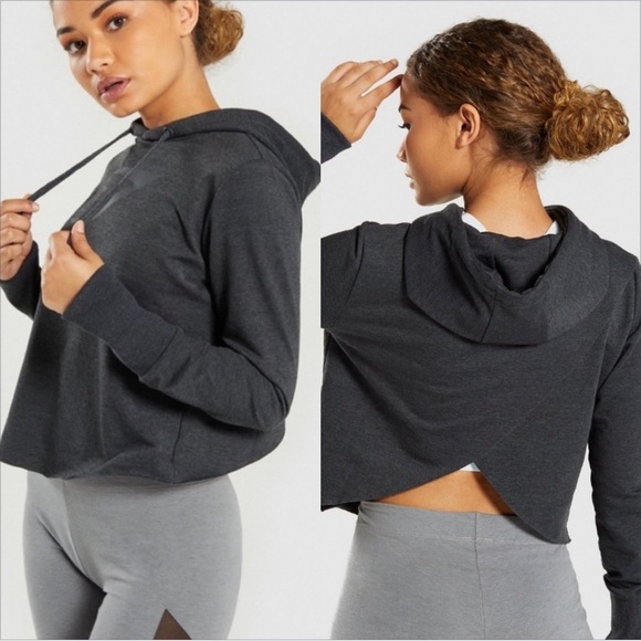 Gymshark Tops - Gymshark Hoodie with Split back
